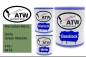 Preview: Mercedes-Benz, Delta Green Metallic, 478 / 6478: 1L Lackdose + 1L Klarlack + 500ml Härter - Set, von ATW Autoteile West.